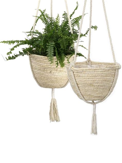 Pi Ce Paille Cintre Pour Plantes Moderne Panier De Jardini Re