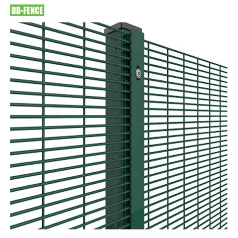 High Security 358 Mesh Wire Anti Climb Fence For Villa Industry Airport