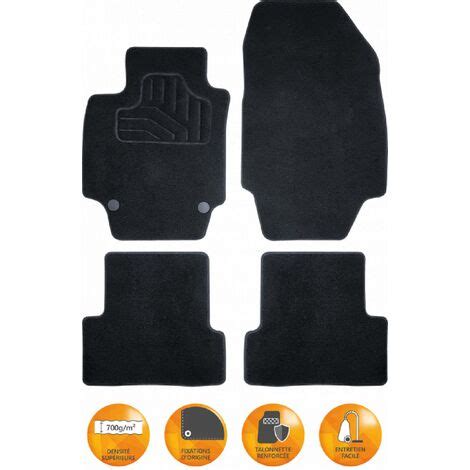 Tapis Auto Compatible Avec Citroen C Aircross Ap Incar Moquette