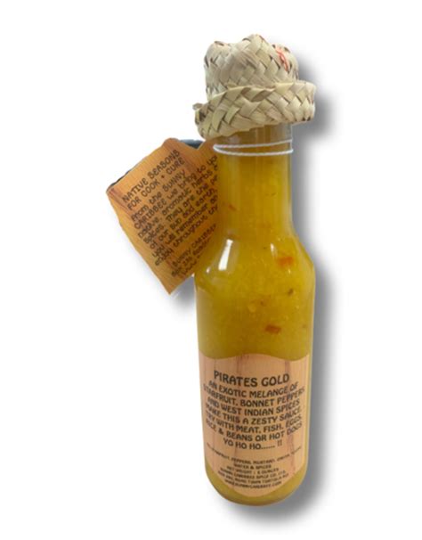 Sunny Caribbee Hot Sauce Pirates Gold Oz Nutmeg And Co