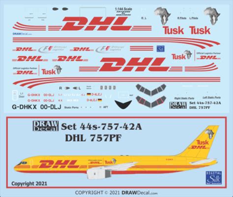 Cargo Airlines Page Draw Decal