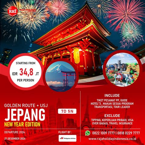 Paket Tour Jepang Liburan Wisata Tokyo Murah