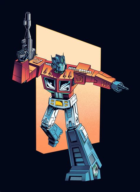 ArtStation - Transformers G1 Optimus Prime - Comic Inspired Fanart ...