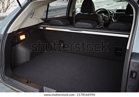 Clean Open Empty Trunk Car Suv Stock Photo Edit Now