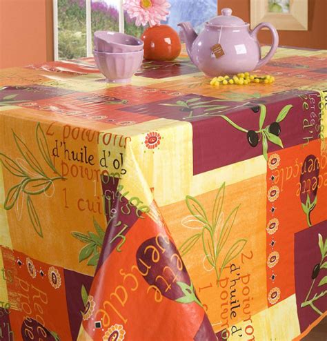 Nappe Toile Cir E Recette Proven Ale Calitex Blancollection