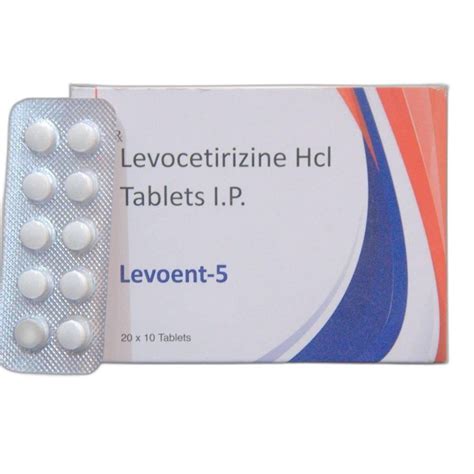 Levocetirizine HCL Tablets IP at Rs 600/box in Surat | ID: 2849440248291