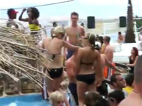 Bikini Bottoms Untied On Stage ThisVid