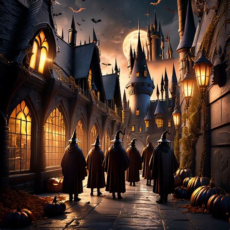 Castle Spiders Harry Potter Tensor Art