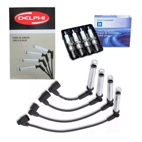 Kit Velas E Cabos Corsa Wind Super 1 0 Mpfi Gas 8v 4 Bicos Shopee Brasil