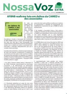 Afbnb Reafirma Luta Em Defesa Da Camed E Dos Associados Afbnb