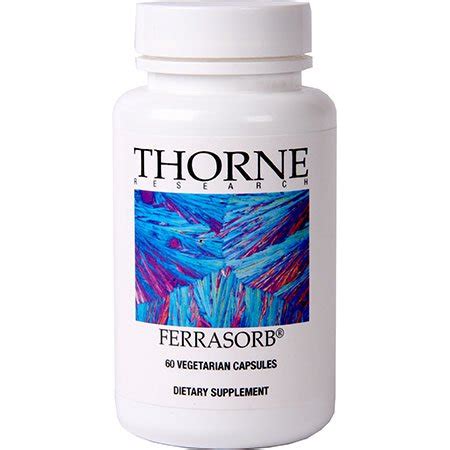 Thorne Research Ferrasorb 60 caps - Walmart.com