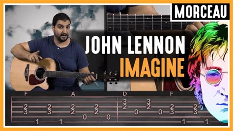 Tuto Guitare Apprendre Imagine De John Lennon HGuitare