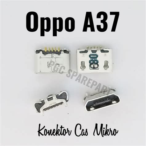 Jual Original Konektor Cas Oppo A37 Connector Charger Jakarta Timur