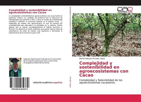 Libro Complejidad Y Sostenibilidad En Agroecosistemas Con C Meses