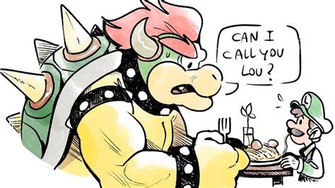 Bowser And Luigis Wholesome Date Mario Comic Dub Youtube