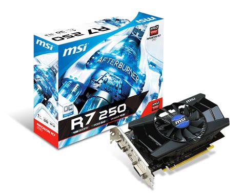 Msi Radeon R7 250 1gb Oc R7 250 1gd5 Oc Skroutz Gr