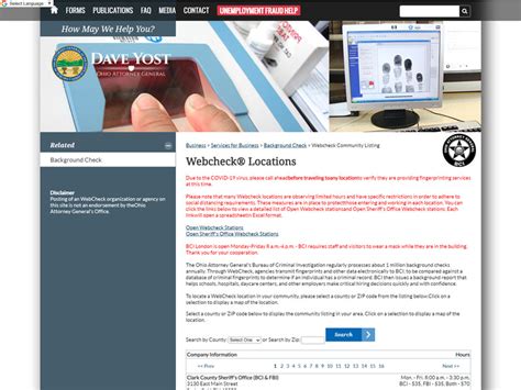 Ohio Background Check