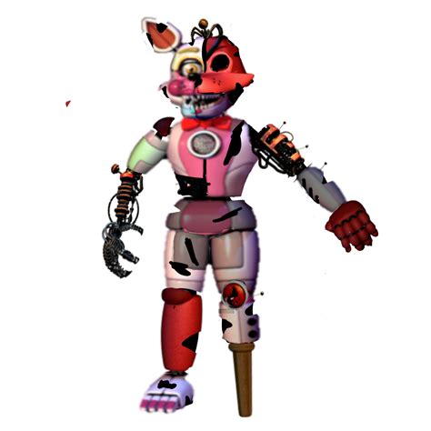 Scrap Foxy Scrap Baby Render By Enderziom2004 Rfivenightsatfreddys