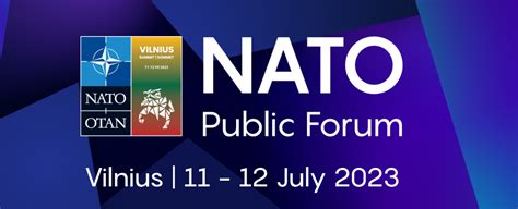 Nato Public Forum In Vilnius Egmont Institute