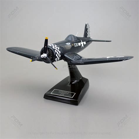 Custom Built Vought F4U 1 Corsair Movie Devotion Airplane Model