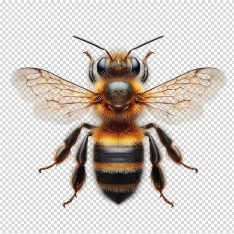 Abeille Png Pose Psd Mod Les Psd Gratuits De Haute Qualit