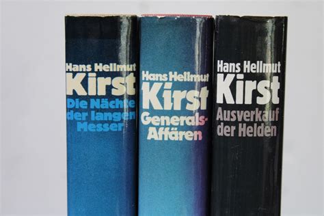 Hans Hellmut Kirst 3Stuck Bücherpaket Sammlung Romane Konvolut eBay