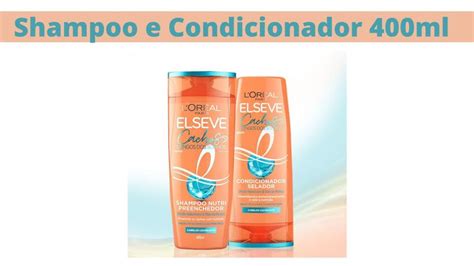 Elseve Kit Cachos Longos Dos Sonhos Shampoo E Condicionador Ml