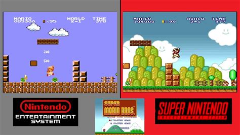 Super Mario Bros Snes Vs Nes Longplay Youtube