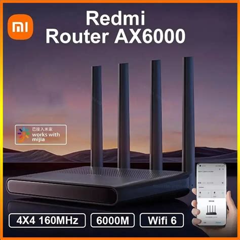 Nowy Xiaomi Redmi Router Ax Repeater Wzmacniacz Sygna U Wi Fi Vpn