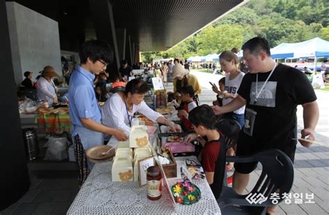 한가위 선물은 충주 와유바유 야간마켓에서