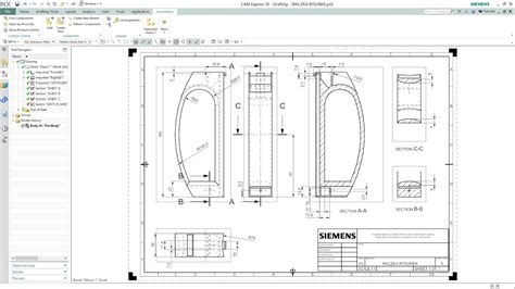 Siemens Nx 10 Drafting Youtube