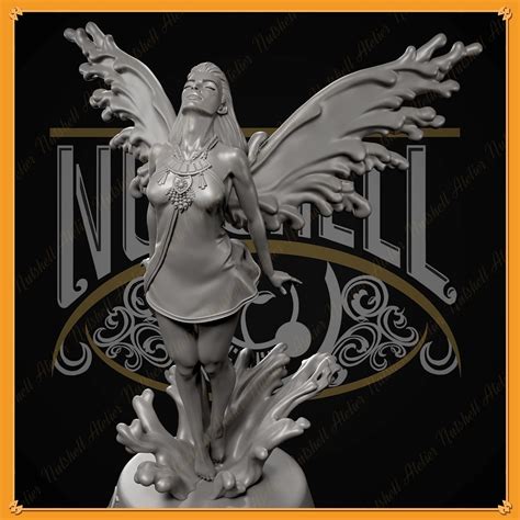 Nutshell Atelier Water Nymph NSFW 3D Model 3D Printable CGTrader