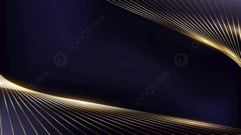 Abstract Template Golden Lines Pattern Decoration With Gold Glitter And