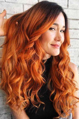 Hottest Ombre Fall Hair Colors Incredibly Cool Hairstyles For Women Hair Color Orange Orange