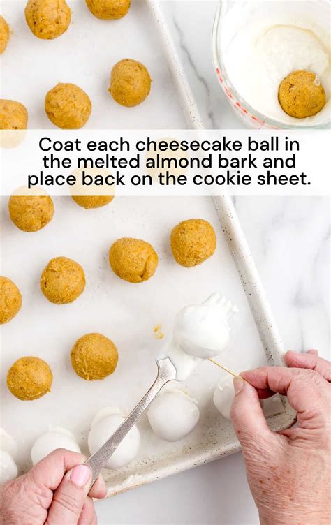 No Bake Pumpkin Cheesecake Balls Pass The Dessert