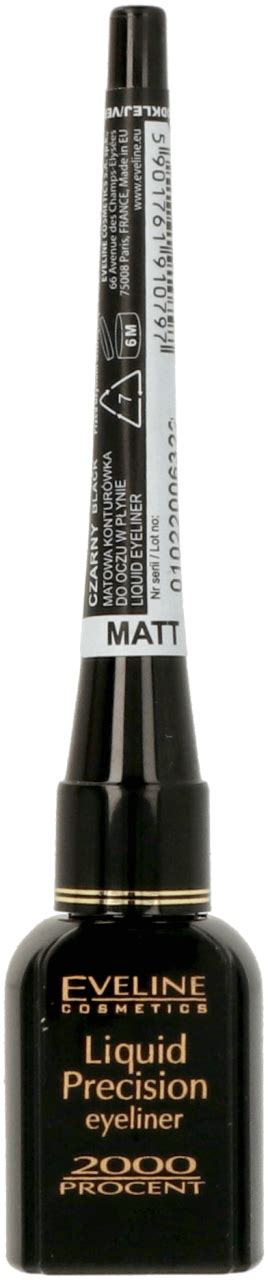 Eveline Cosmetics Liquid Precision Liner Procent Matowy Eyeliner