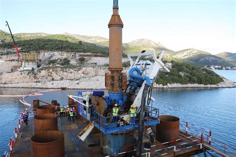 Photos Peljesac Bridge Progressing At Speed Croatia Week