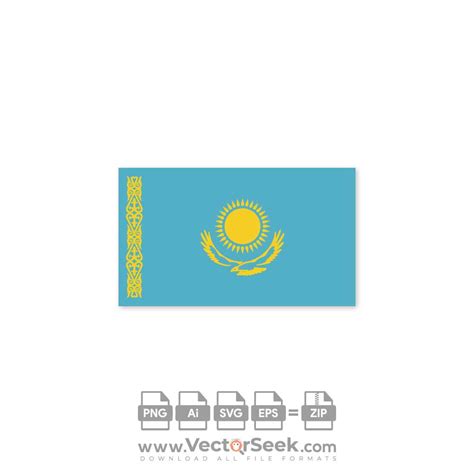 Kazakhstan Flag Vector Ai Png Svg Eps Free Download