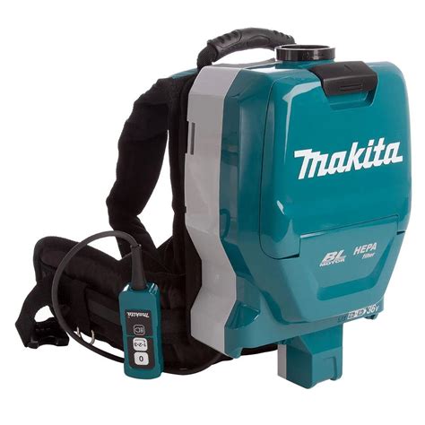 Makita Dvc261zx11 36v Lxt Brushless Backpack Vacuum Cleaner Body Only And Fleece Filter Bag