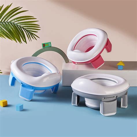 Pot De Toilette Pliable Pour B B Si Ge D Entra Nement Pour Enfants