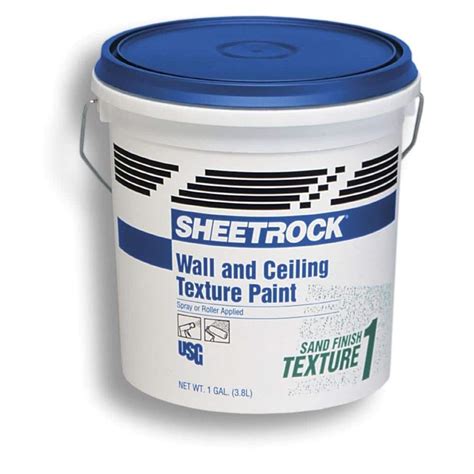 SHEETROCK Brand 128 oz. Wall and Ceiling Texture Paint-547023 - The Home Depot