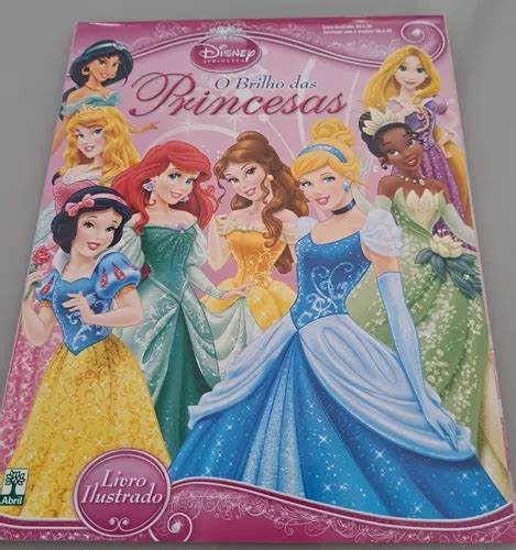 Lbum De Figurinhas O Brilho Das Princesas Disney Completo