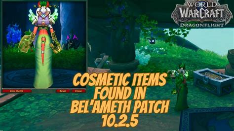 While Exploring Belameth I Discovered Some Cosmetic Items Wow Patch