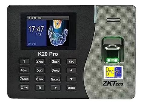 Zkteco K20 Pro Control De Asistencia Y Acceso Huella Tarjeta Cuotas