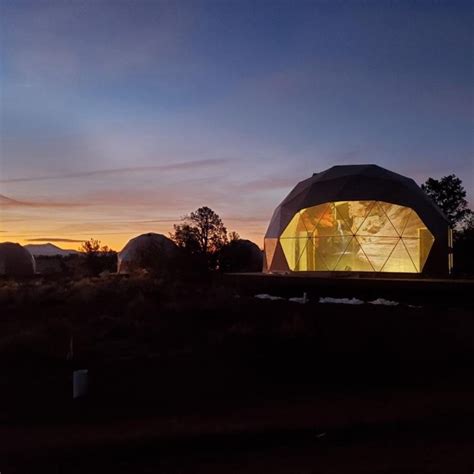 Clear Sky Resorts geodesic Sky Domes are luxury accommodations located ...