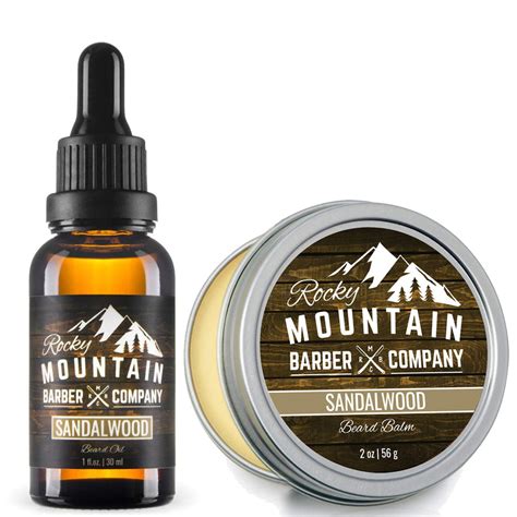 Cedarwood Beard Balm And Beard Oil Kit Rocky Mountain Barber Company