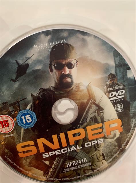 Sniper Special Ops DVD 2015 Action Movie W Steven Seagal EBay