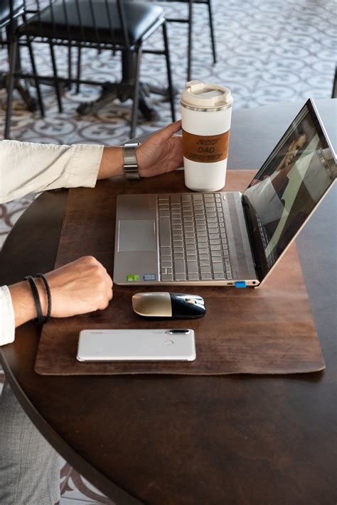 Personalized Leather Desk Pad – Leather Bold