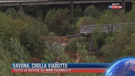 Breaking News Delle Ore Savona Crolla Viadotto Tgcom Video