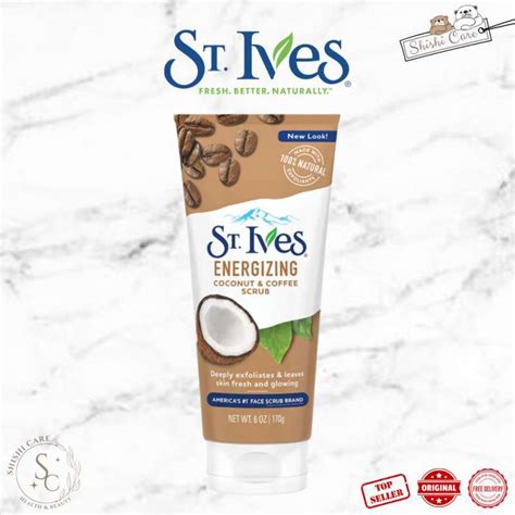 Jual St Ives Energizing Coconut And Coffee Face Scrub 170 G Di Seller